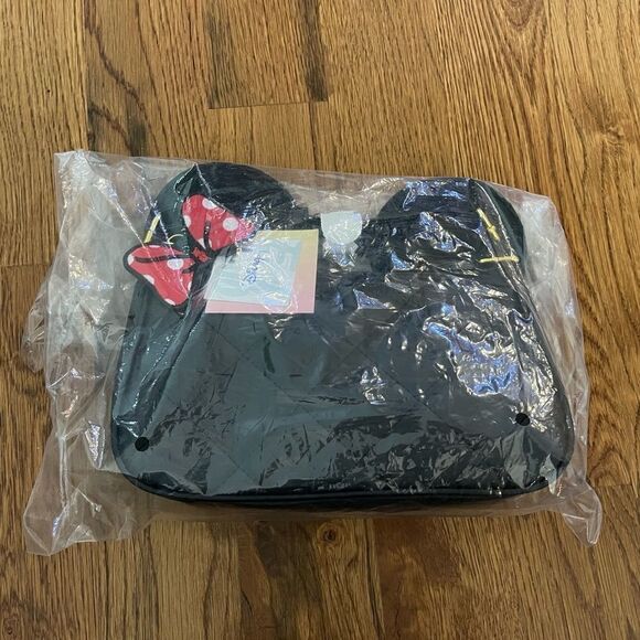 Danielle Nicole Disney’s Minnie Mouse Black Crossbody Bag NWT - Picture 6 of 6